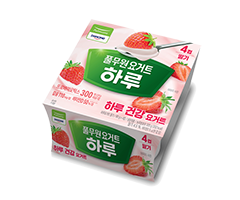 하루요거트 컵 딸기